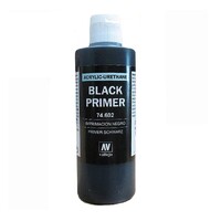 Vallejo Primer Black 200ml 